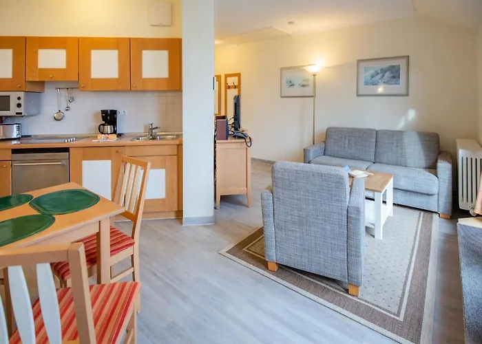 Duenenpark Binz - Komfort Ferienwohnung Mit 1 Schlafzimmer Und Balkon Im Dachgeschoss 011